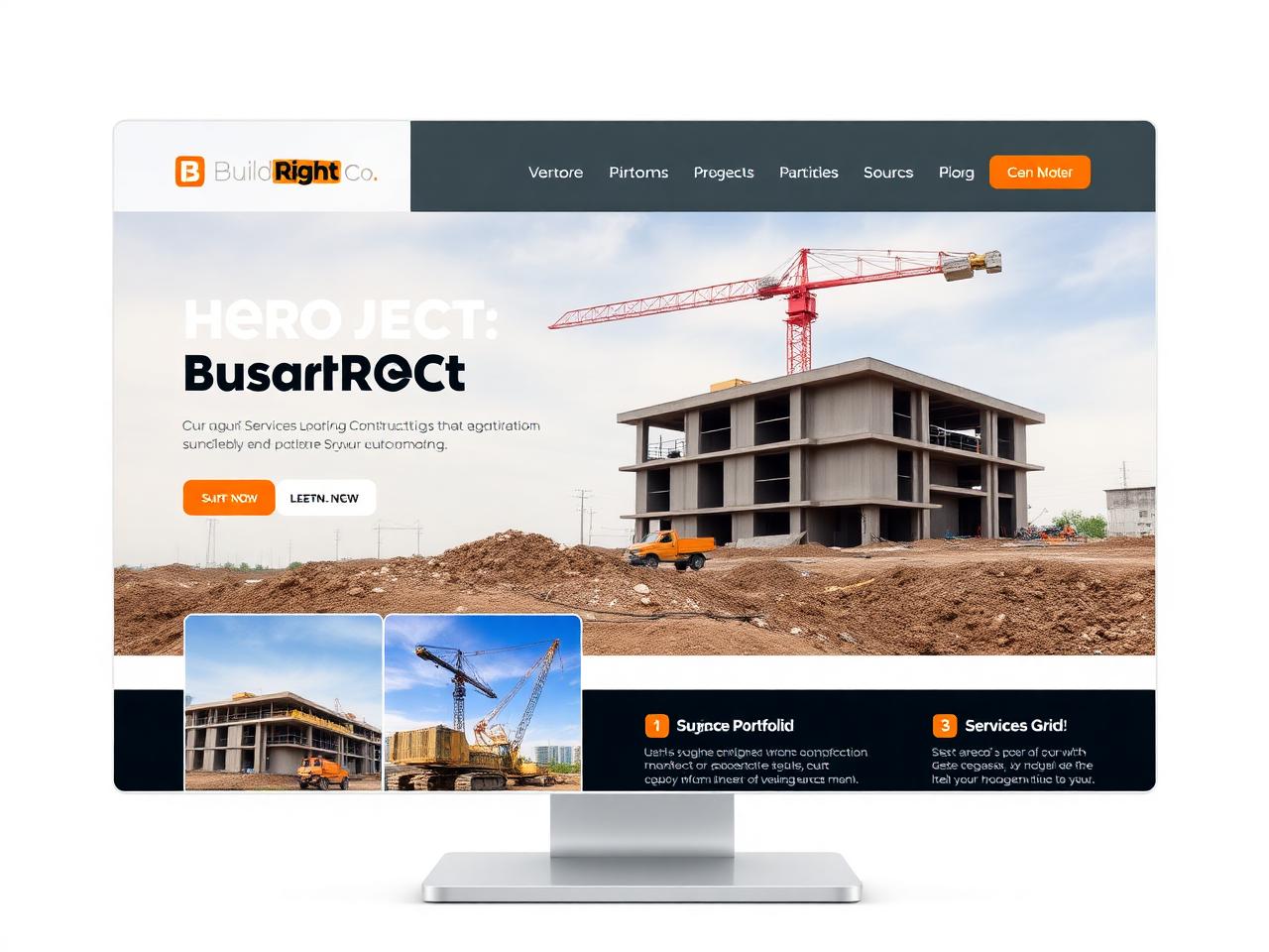 BuildRight Co. — Construction project preview