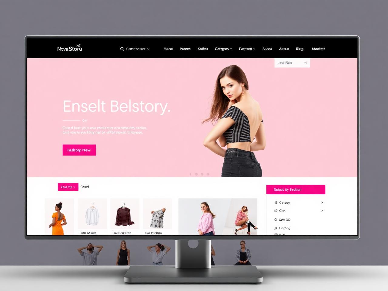 Nova Store — E-Commerce project preview